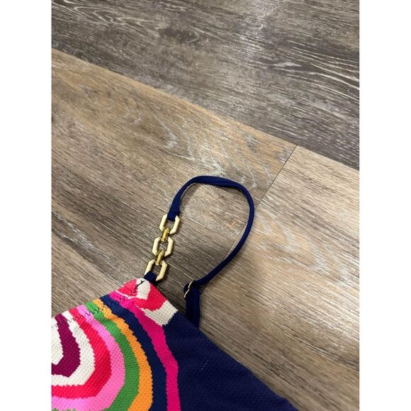 Trina Turk Rainbow Swirl Flattering‎ One Piece Swimsuit Sz 6 - Picture 4 of 7